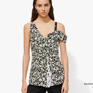 NWT! Proenza Schouler Asymmetrical Pleated Top